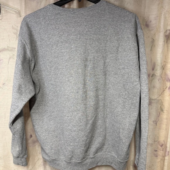 Disney Parks Mickey Mouse Sweatshirt Womens Large Gray 1971 Vtg logo - Picture 3 of 3